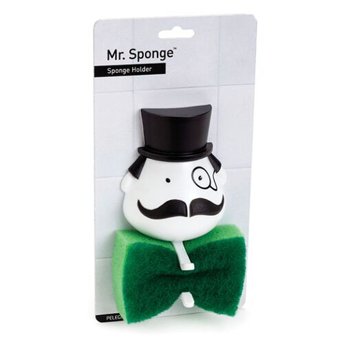 Peleg Design|Mr. Sponge スポンジホルダー(吸盤付き・スポンジ含む)