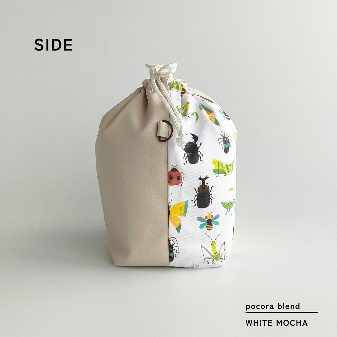 pocora blend(ポコラ ブレンド)|巾着ポーチ本体(ストラップなし)