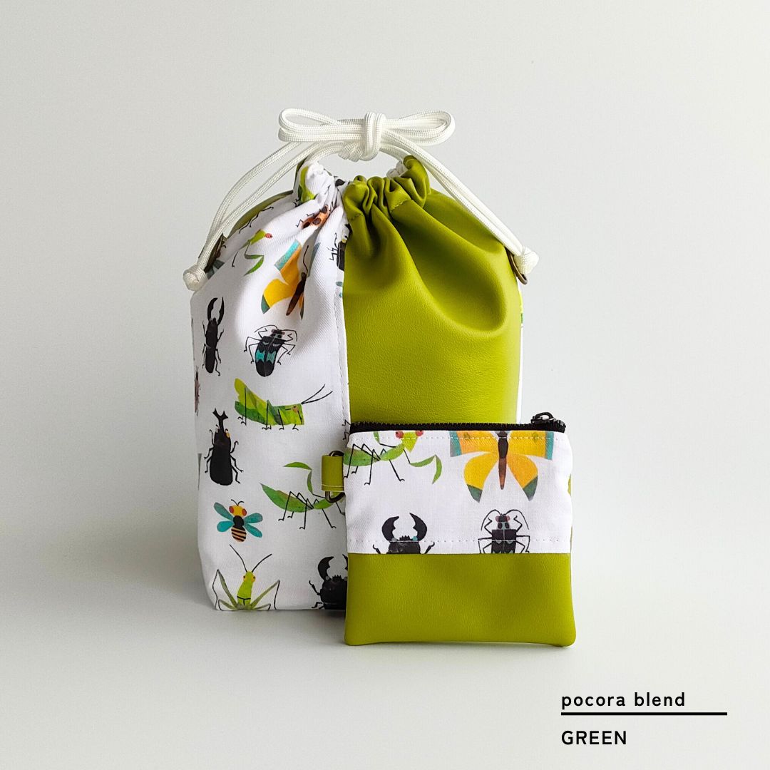 pocora blend(ポコラ ブレンド)|チャームポーチ付き・選べるストラップ バッグセット