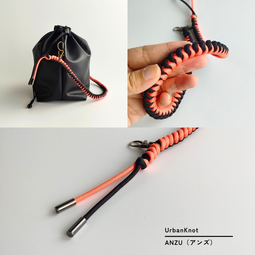 UrbanKnot|パラコード着せ替えショルダーストラップ(pocora対応)