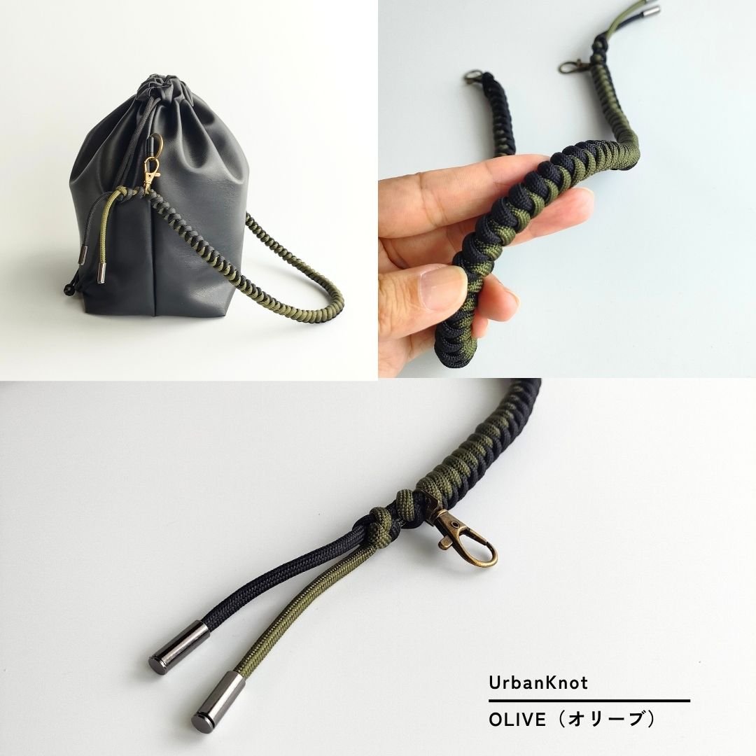 UrbanKnot|パラコード着せ替えショルダーストラップ(pocora対応)
