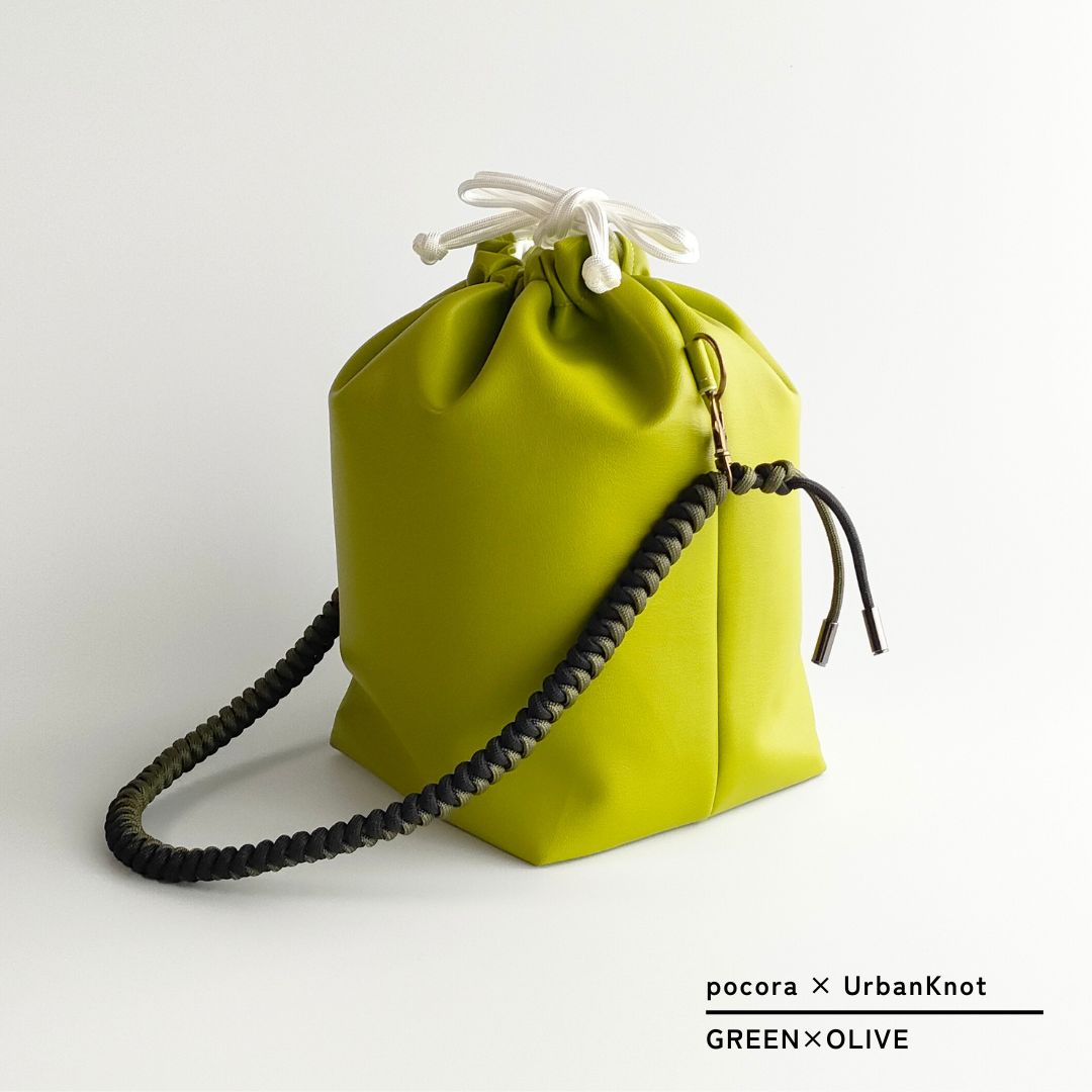 pocora(ポコラ)|巾着ショルダーバッグ(500ml・2WAY)