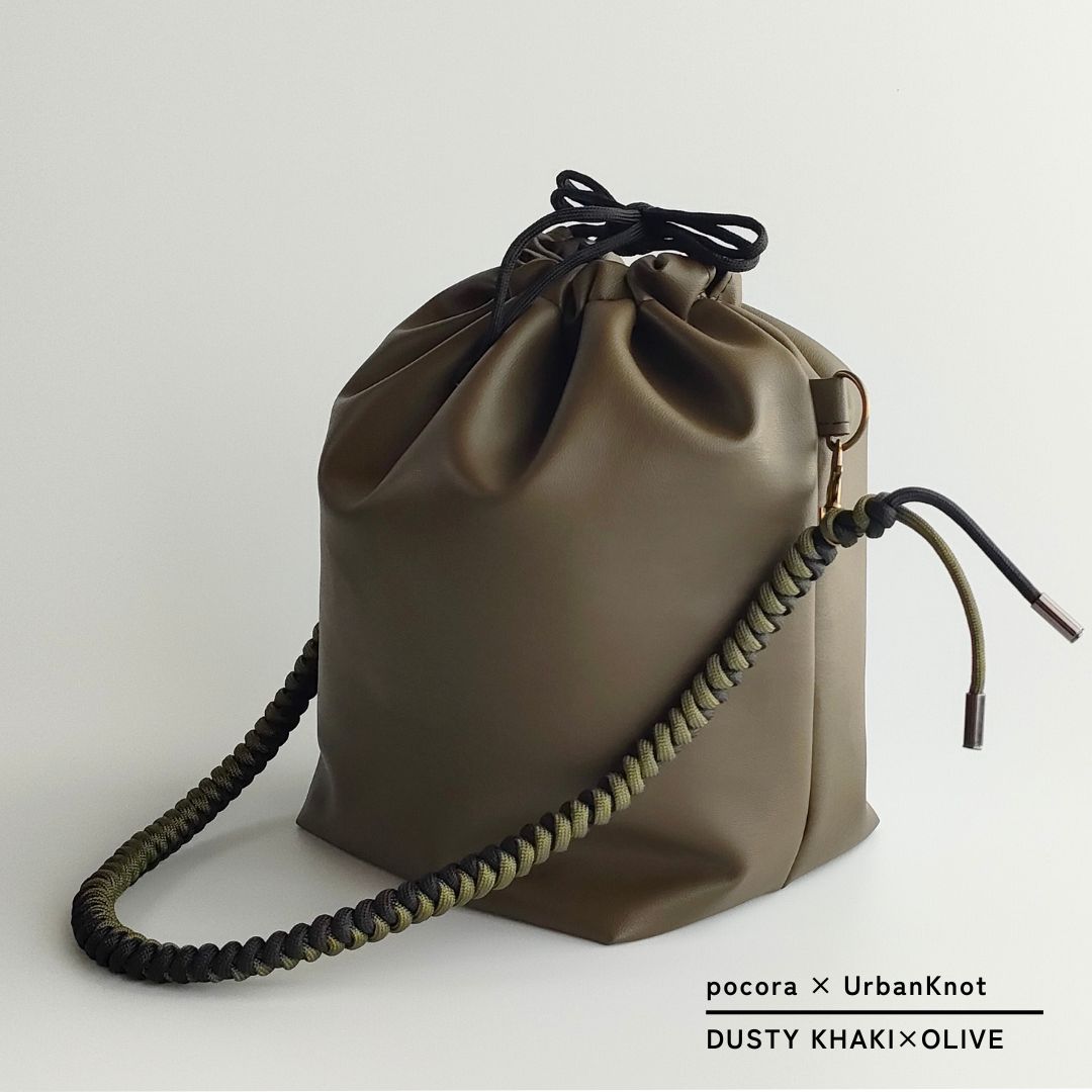 pocora(ポコラ)|巾着ショルダーバッグ(500ml・2WAY)