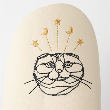 +HAyU| cat star OF Babouche ルームシューズ