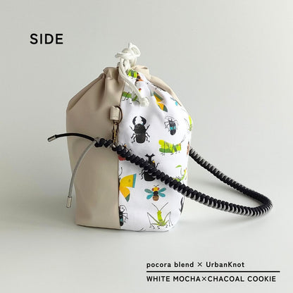 pocora blend（ポコラ ブレンド）｜ホワイトモカ チャームポーチ付き・選べるストラップ バッグセット
